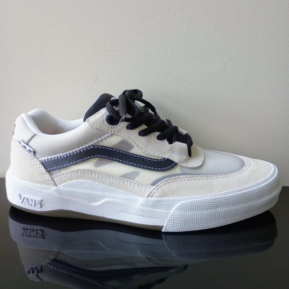 Vans Other - Vans Men's Wayvee Suede Mesh Sneaker in Nice Marshmallow / White